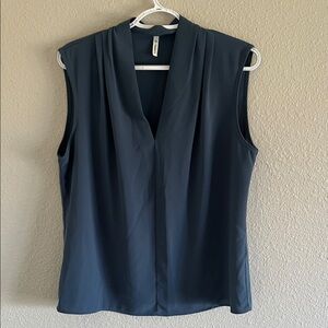 Halara Sleeveless Navy Blouse